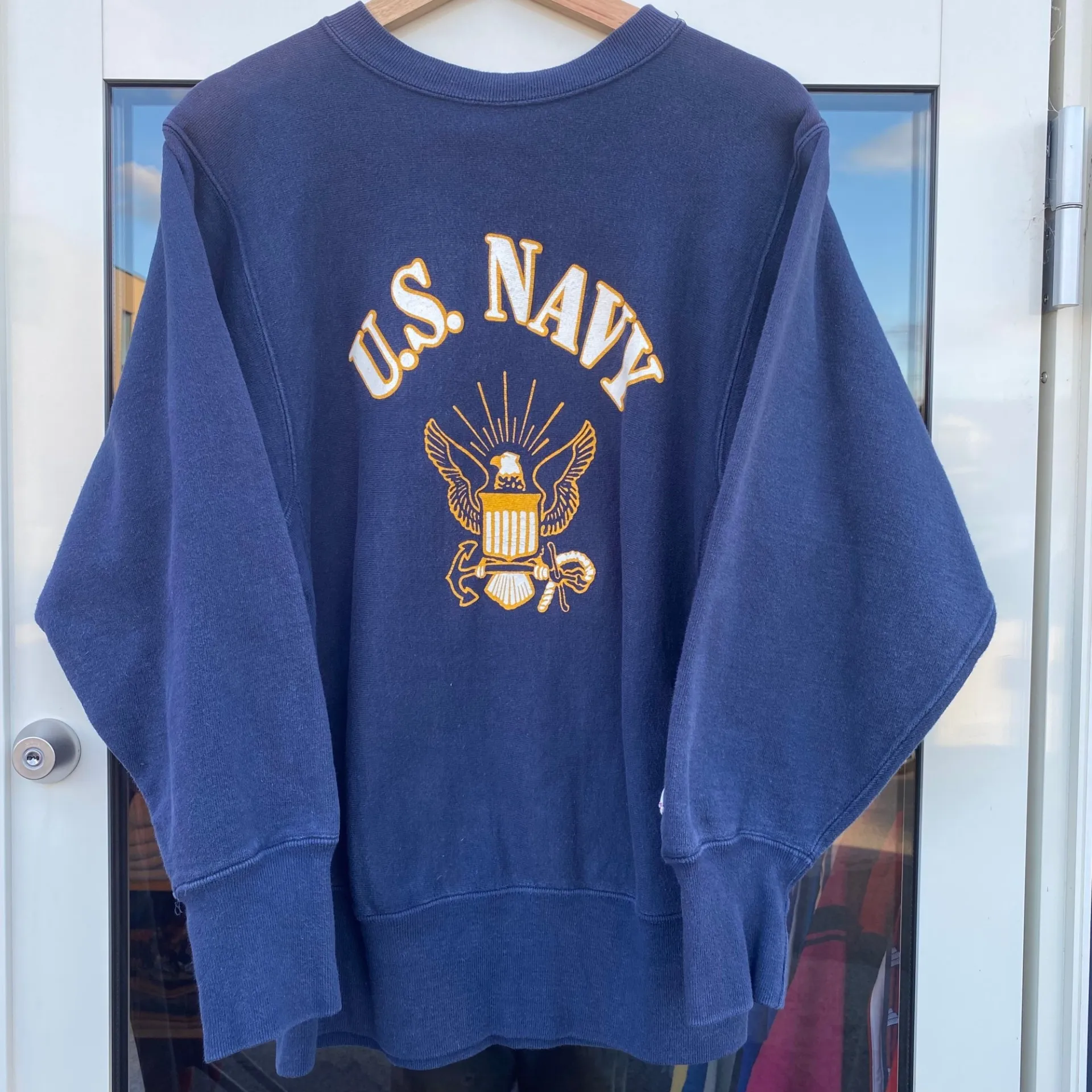 80s champion reverseweave navy