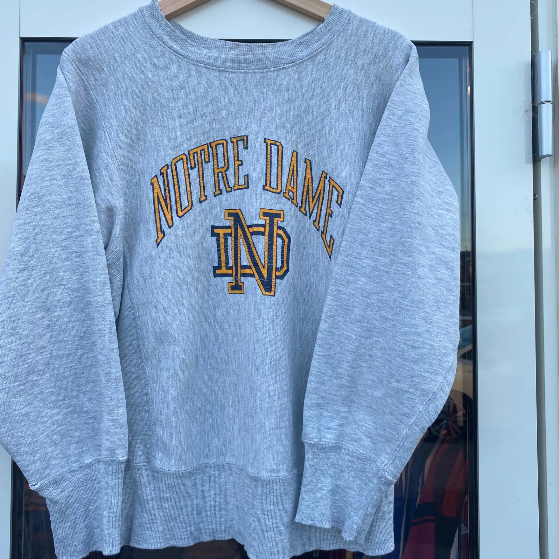 80's champion reverseweave notre dame